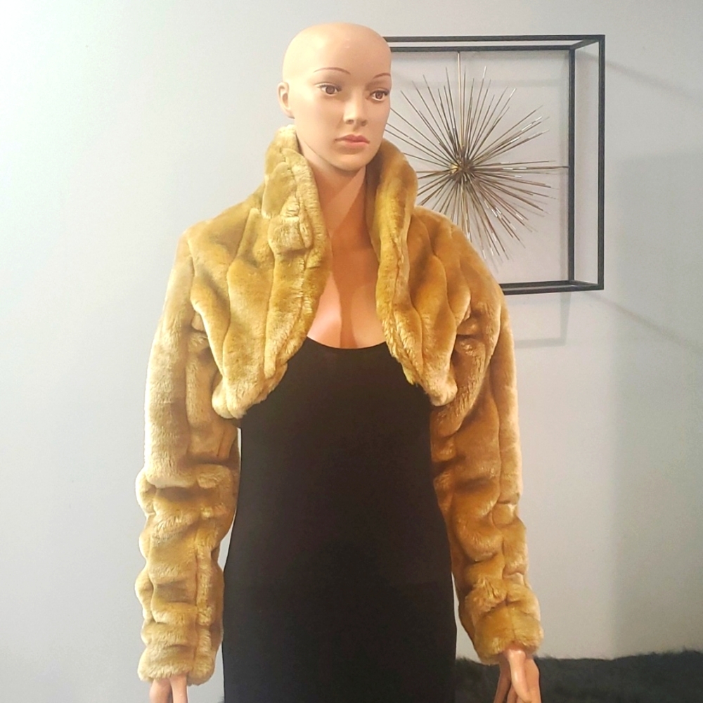 Cute Faux Fur Jacket